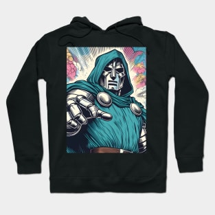 Conquer with Style: Dr. Doom-Inspired Art and Legendary Supervillain Designs Await! Hoodie